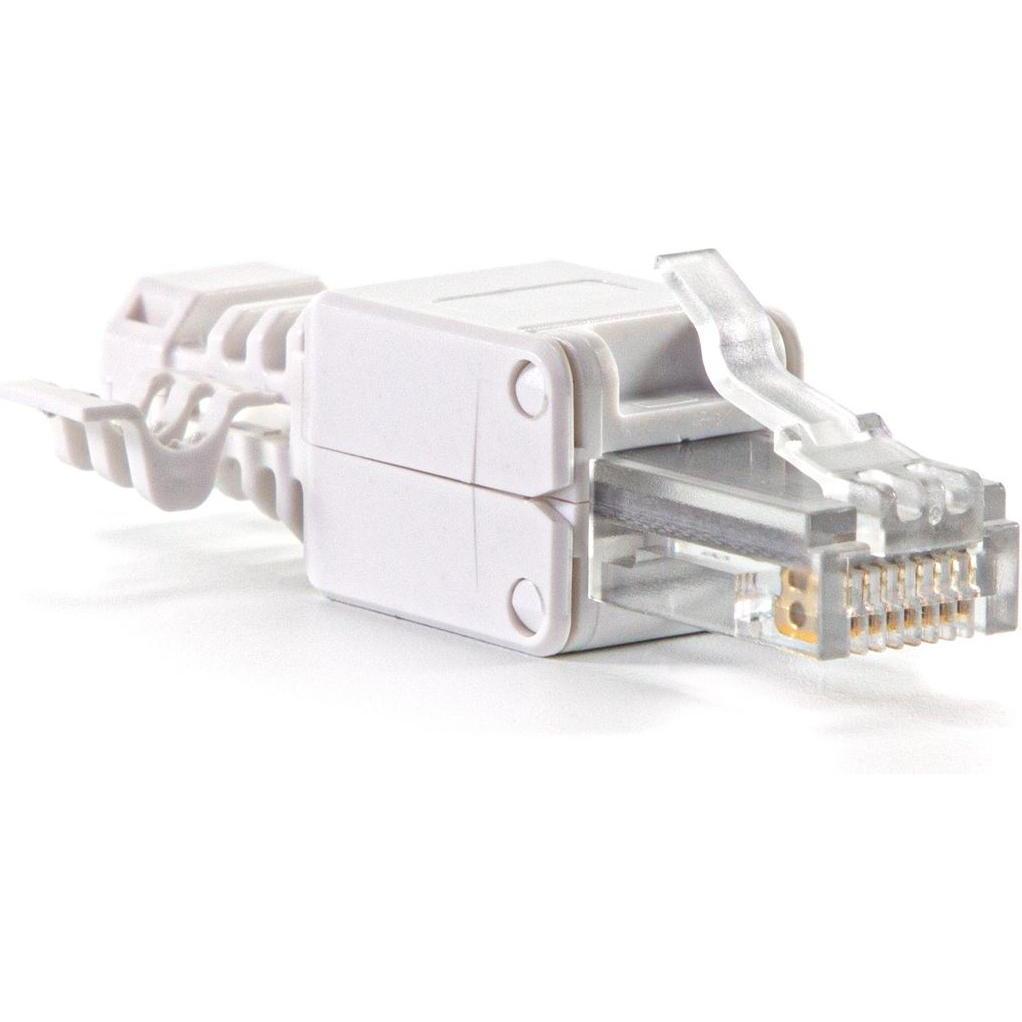 OEM RJ45 Toolless Connector UTP Cat6A White RJ45-6A-TOL-W2, Accessori di rete