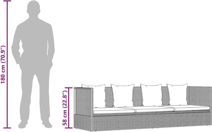 Actual product image vidaXL Yorge (200 cm)