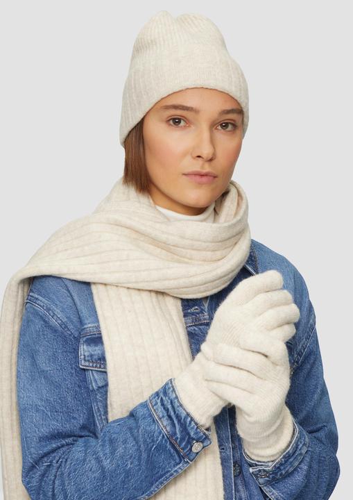 Produktbild s.Oliver Handschuhe Strickhandschuhe aus Wollmix (One Size)