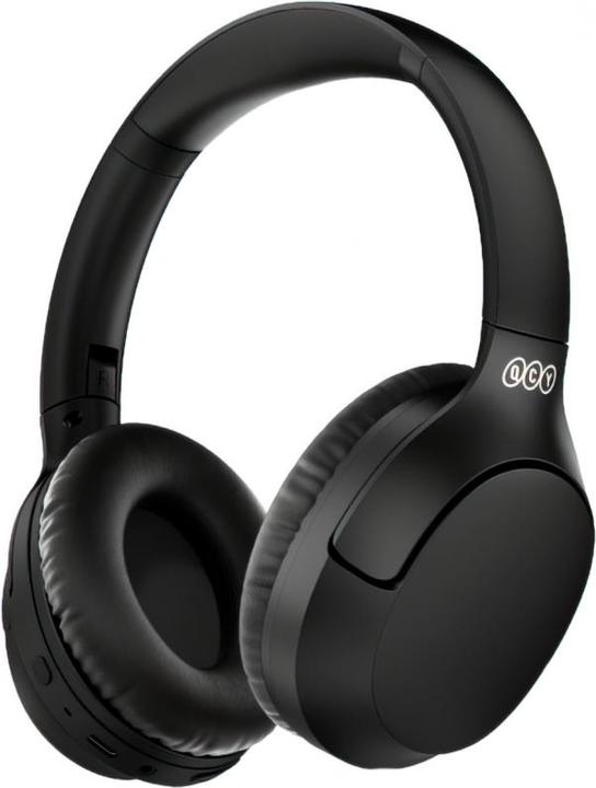 Produktbild QCY H2 PRO, Schwarz (Keine Geräuschunterdrückung, 60 h, Kabellos)