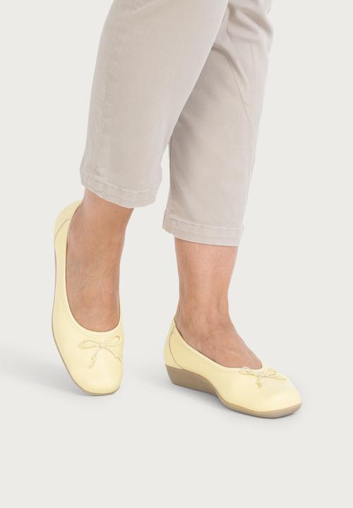 Actual product image Vitaform ® Ballerinas Damen I Slip Ons Sommer-Schuhe I Brautschuhe flach I 100% exklusives (38)