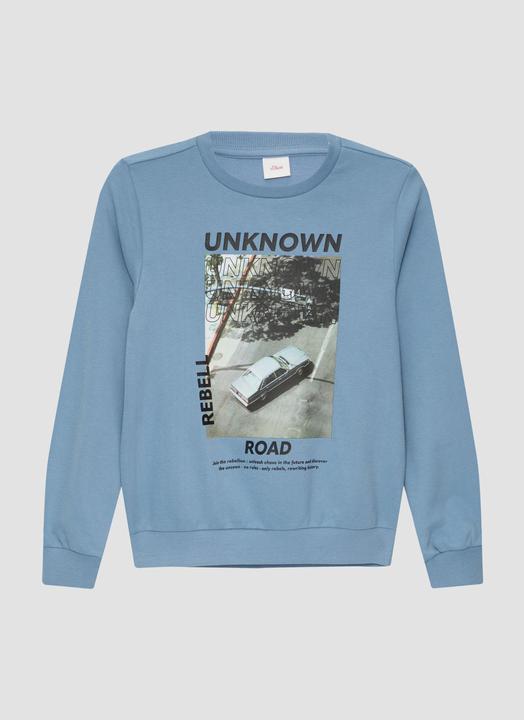 Produktbild s.Oliver Sweatshirt Sweatshirt mit Fotoprint (M)