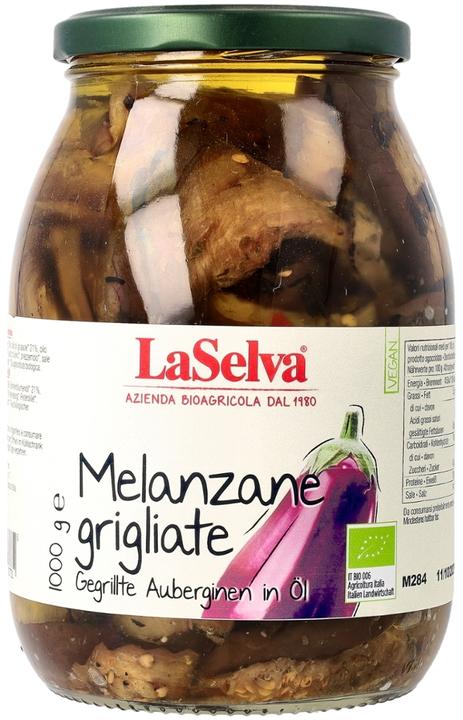 Actual product image LaSelva Grilled eggplants in oil (1000 g)
