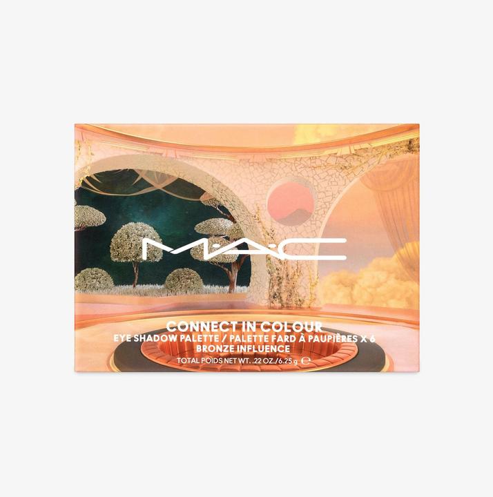 Actual product image MAC Cosmetics Connect in Colour Palette Eyes X6 Bronze Influence (Bronze Influence)