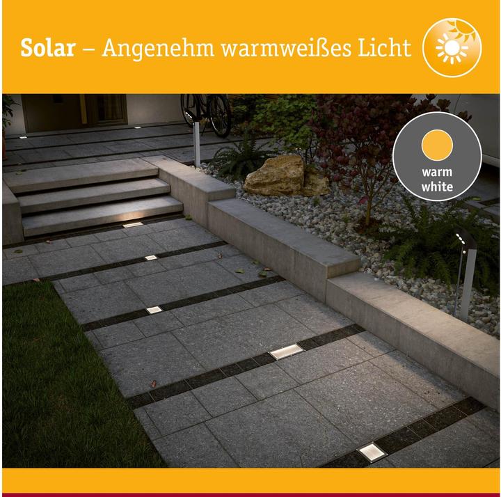 Image du produit Paulmann Lampe solaire Aron (3.60 lm, IP67)