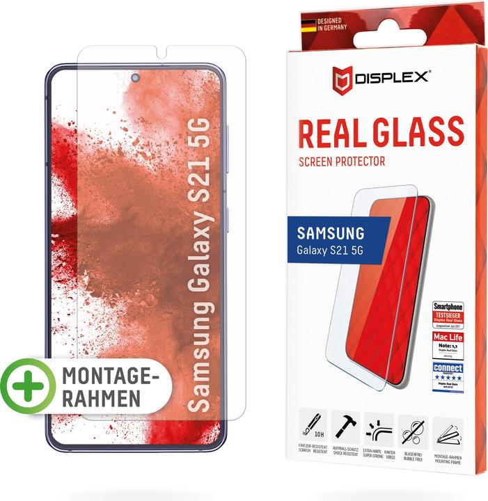 Produktbild Displex Real Glass, 2D Panzerglas (1 Stk., Samsung Galaxy S21+)