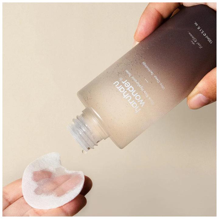 Actual product image Haruharu Wonder Black Rice Hyaluronic Toner Fragrance Free (Face toner, 150 ml)