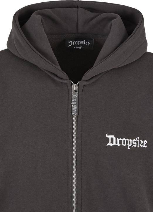 Produktbild Dropsize Super Heavy Oversize Blank Zip Hoodie - 124675 (M)