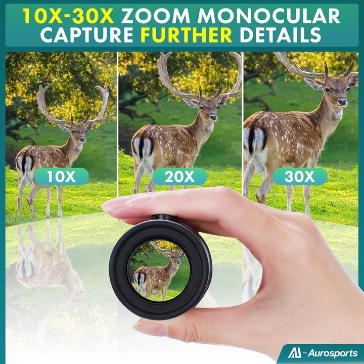 Actual product image Aurosports Monocular telescope (30 x, 40 mm)