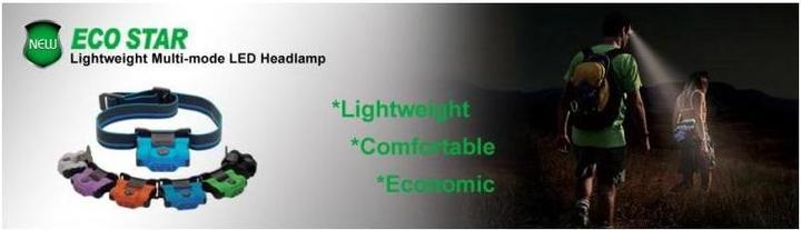 Image du produit Nextorch Lampe frontale Eco Star LED (30 lm)