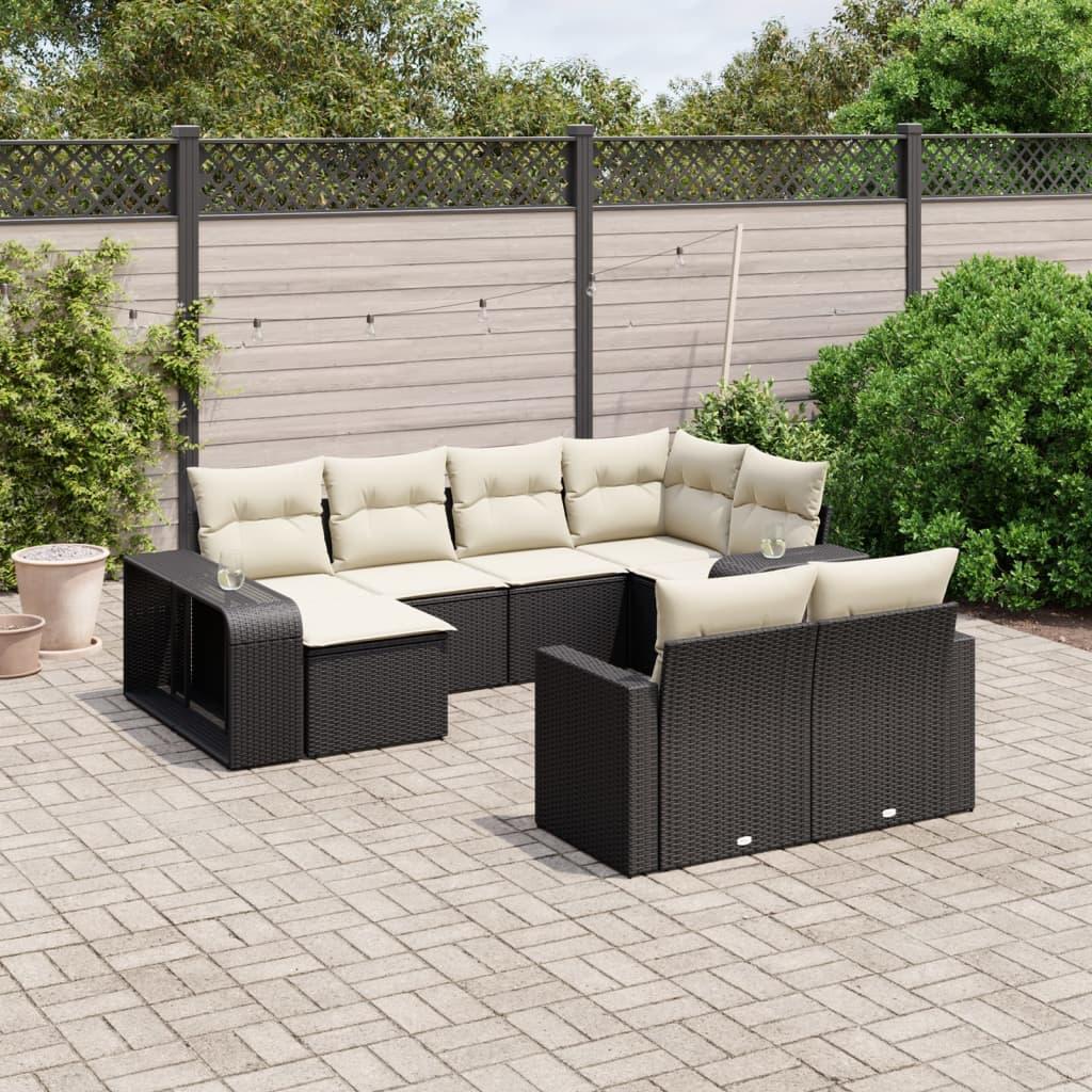 Thumbnail - VidaXL, Gartenlounge, 10-tlg. Garten-Lounge-Set mit Kissen
