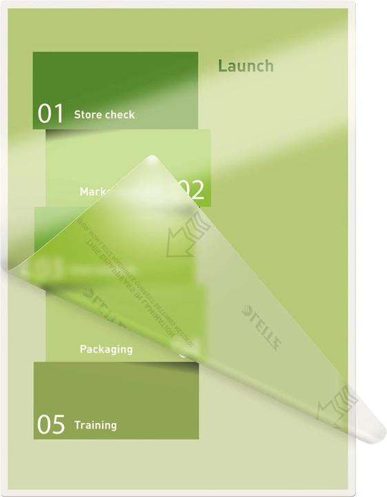 Actual product image Leitz Laminating foil (A4, 100 Piece, 80 µm)