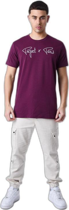 Produktbild Project X Paris basic t-shirt mit logo-stickerei (XS)