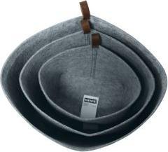 Actual product image Wenko Filz-Korb Mod. Feli M Aufbewahrungskorb mit umklappbarer Krempe