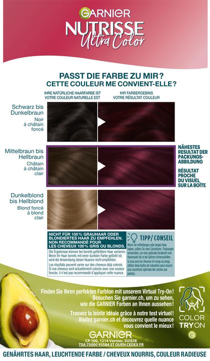 Image du produit Garnier Nutrisse Colorissimos/Ultra Color (22706 Bourgogne Garnet)