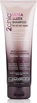 Giovanni 2Chic Keratin & Argan Oil Shampoo 235ml (235 ml, Flüssiges Shampoo)
