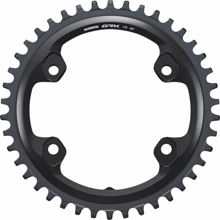 Actual product image Shimano Chainring GRX FC-RX810 1-f. 42Z|1-v. 42Z (42)