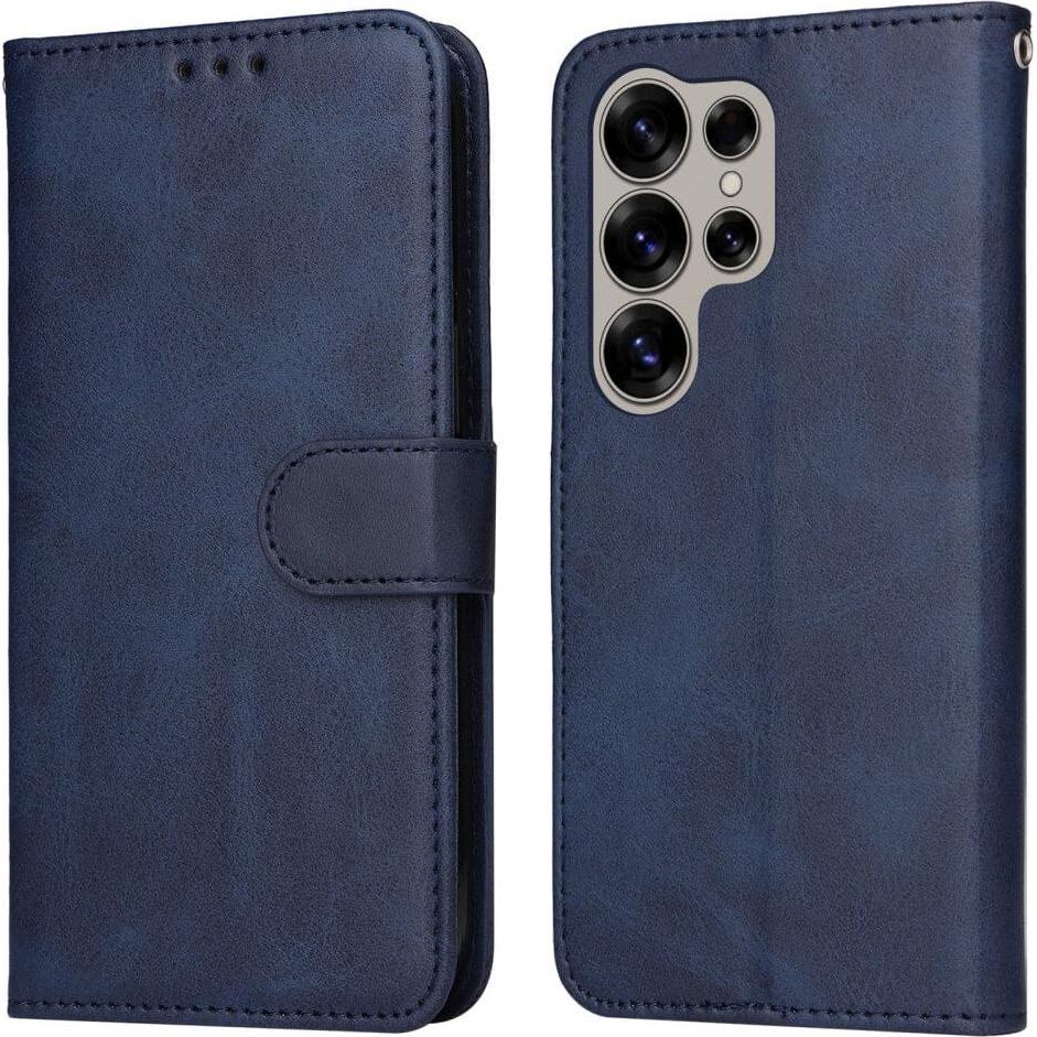 Cover-Discount Galaxy S25 Ultra - Premium Handyhülle Etui (Samsung Galaxy S25 Ultra), Smartphone Hülle, Blau