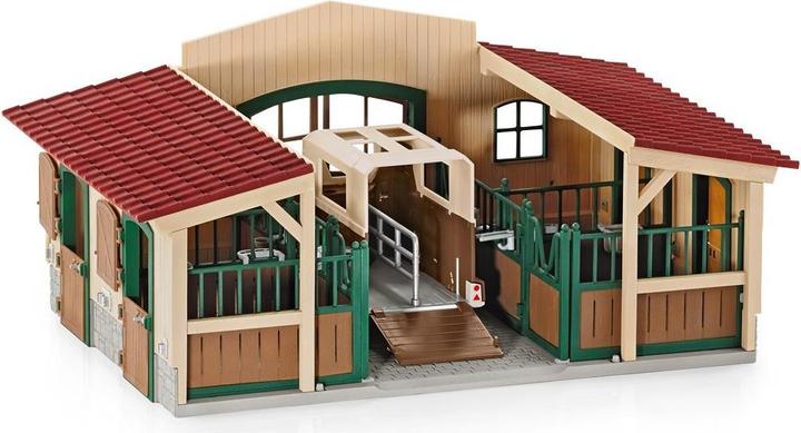 Actual product image Schleich Horse stable with accessories