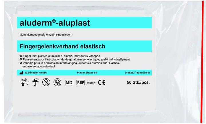 Energy Label Söhngen aluderm aluplast finger joint plaster elastic 4x7.2cm, single, 50 pcs. (50 x)