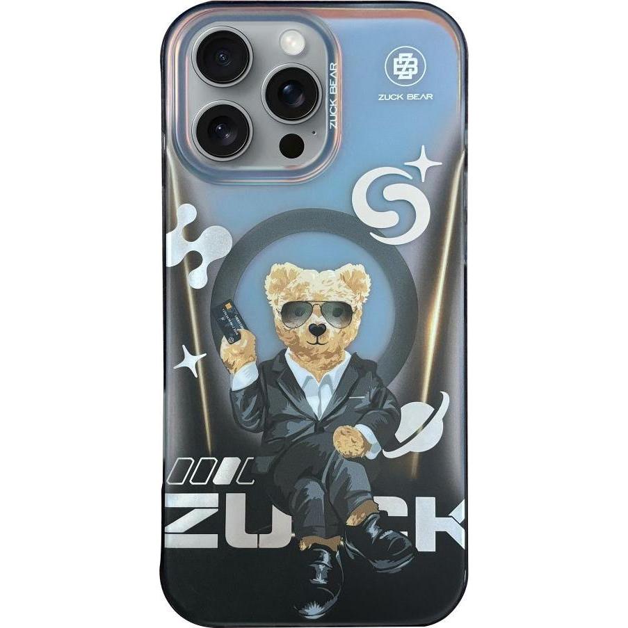 Zuck Bear ZB Berlin Boss iPhone 16 Pro 6.3"-Eins Suave (Apple iPhone 16 Pro), Cover smartphone