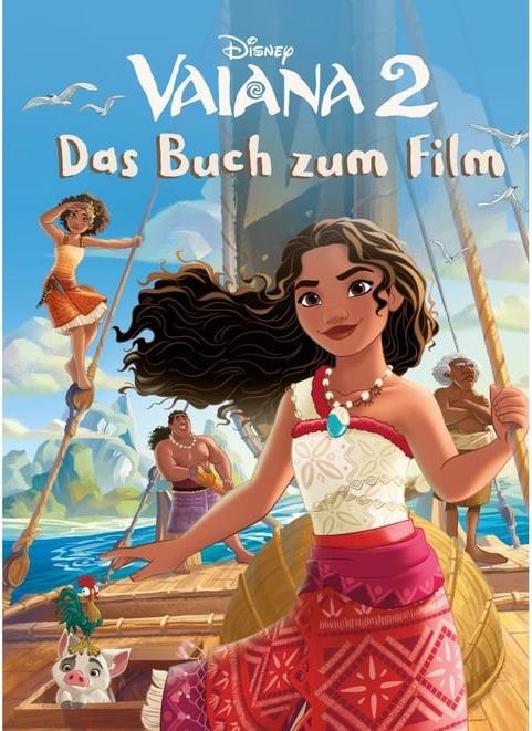 Actual product image Disney Filmbuch zum Vorlesen: Vaiana 2 (German, 2024)