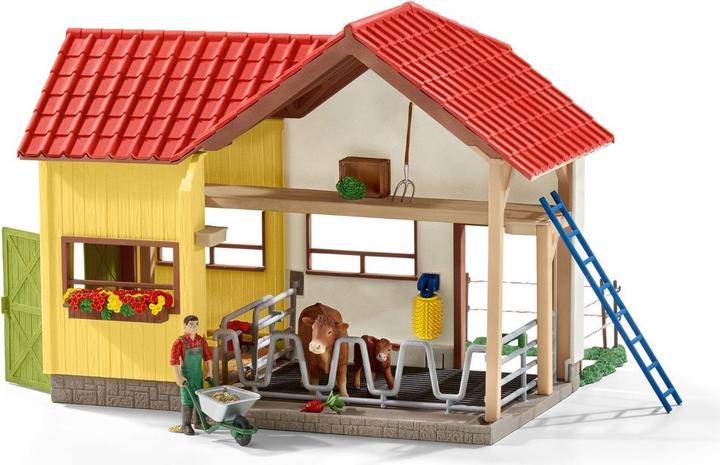 Image du produit Schleich Grange avec animaux+accessoires