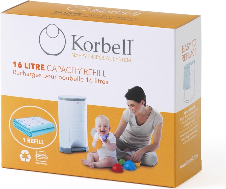 Actual product image Korbell Refill foil for diaper pail 16L (1 x)