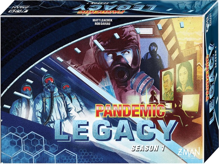 Asmodée Pandemic Legacy (Deutsch)