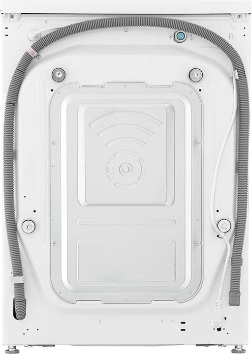 Actual product image LG F4WV710S1E AIDD Intelligent Washing Machine 10,5kg Steam TurboWash 360 1400rpm Front Load (10.50 kg, Left)