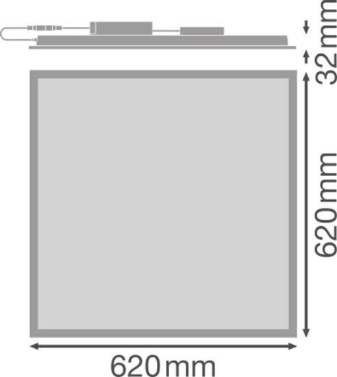 Produktbild Ledvance LEDV LED-Einbauleuchte (3640 lm)