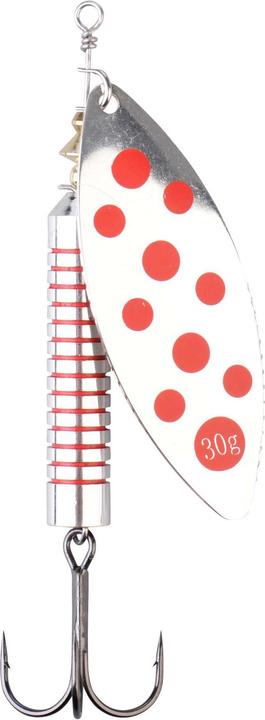 Produktbild Ron Thompson Lachs Spinner SilverRed (5 cm)