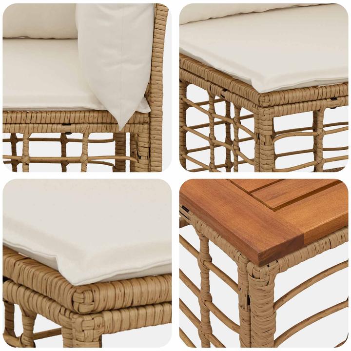 Produktbild vidaXL Outdoor-Sofagarnitur