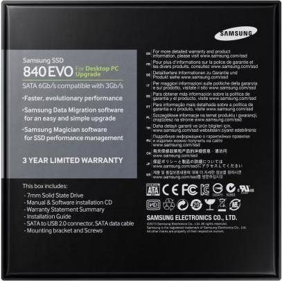 Actual product image Samsung 840 EVO Basic (120 GB, 2.5")