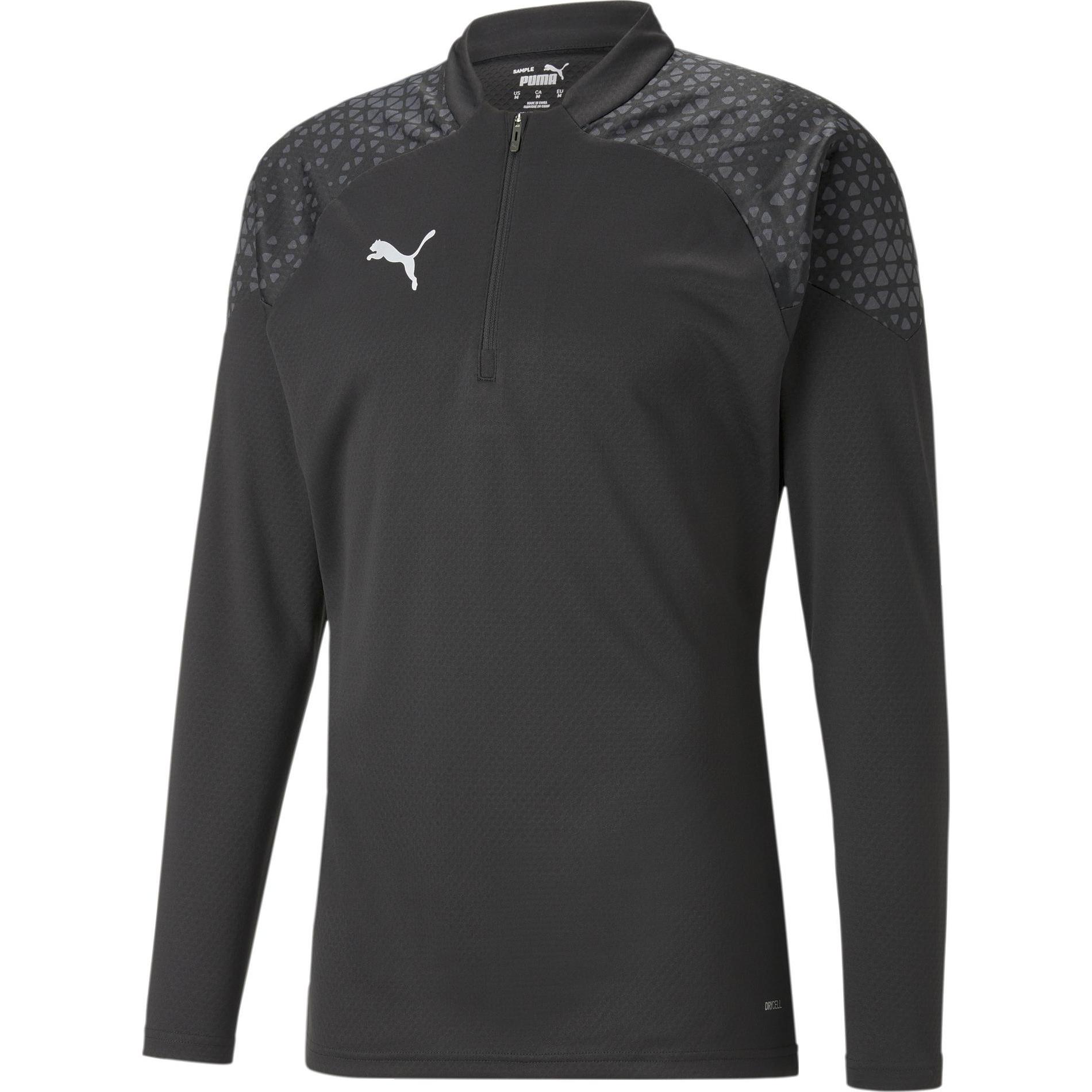 Puma, Herren, Sportshirt, teamCUP Training 1/4 Zip Top (XXL), Schwarz, XXL