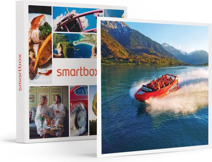 Immagine prodotto Smartbox Emozioni all'aperto a Interlaken: tour panoramico in jet boat per 2 adulti (2 pers.)