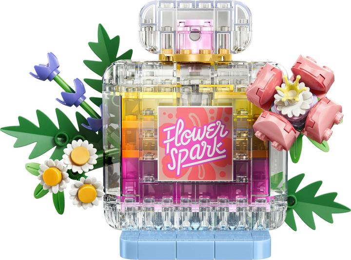 Produktbild LEGO Parfümflasche mit Blumendeko