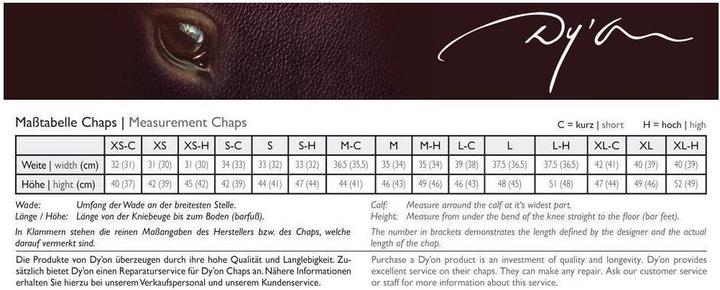 Produktbild Dy'on Chaps Original (S)