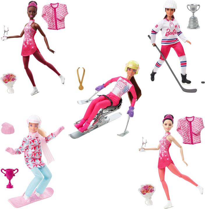 Actual product image Barbie Hockey Player Doll