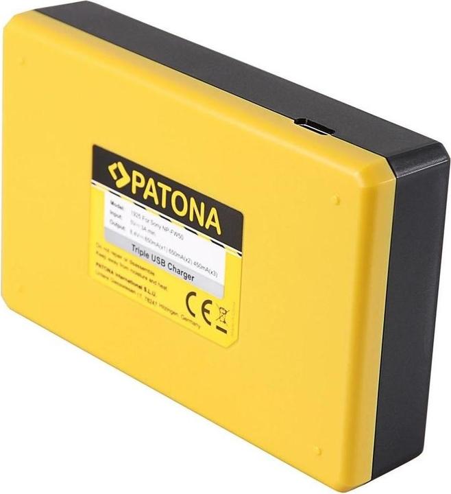 Produktbild Patona USB Triple Ladegerät (Kamera Akku Ladegerät)