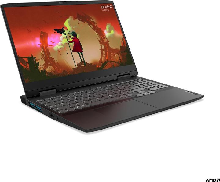 Produktbild Lenovo IdeaPad Gaming 3 15ARH7 (15.60", 512 GB, 16 GB, DE, AMD Ryzen 5 6600H)