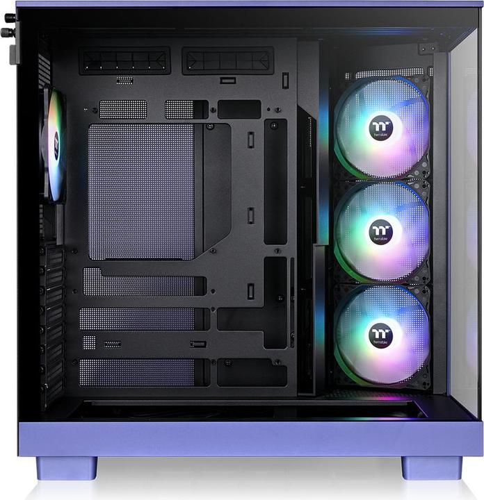Actual product image Thermaltake View 380 XL TG ARGB (violett, Tempered Glass x 2) (mATX, Mini-ITX, ATX)