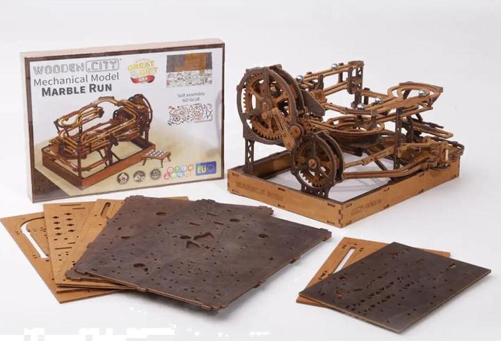 Actual product image WoodenCity Holzmodel 3D Marble Run
