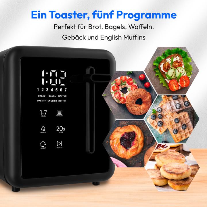 Produktbild Medion Life MD12102 Toaster schwarz
