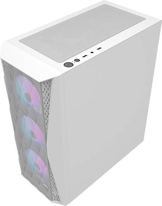 Produktbild Darkflash Tech Computer case Darkflash DK352 Mesh (white) (ATX, E-ATX, Mini-ATX)