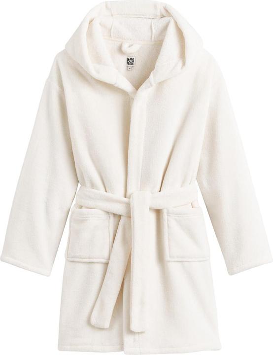 Image du produit La Redoute Collections Robe de chambre douillette en polaire avec capuche (110)