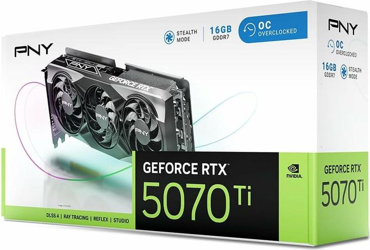 Actual product image PNY GeForce RTX 5070 Ti OC (16 GB)