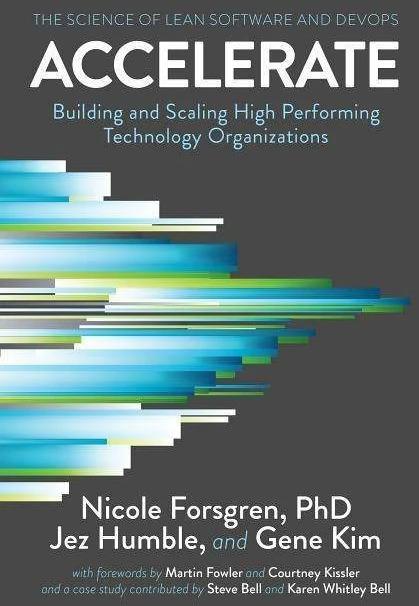 Produktbild Accelerate (Englisch, Gene Kim, Jez Humble, PhD Forsgren, 2018)