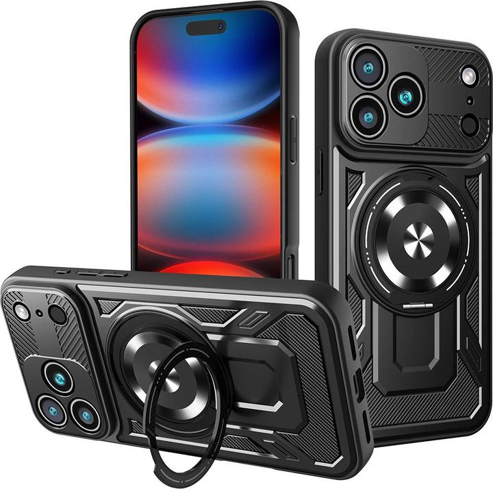 Produktbild Techsuit - RuggedCam - iPhone 17 Pro Max - Black (Apple iPhone 17 Pro Max)