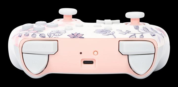 Actual product image PowerA Enhanced Wireless Controller Pikachu Garden (Switch OLED, Switch Lite, Switch)